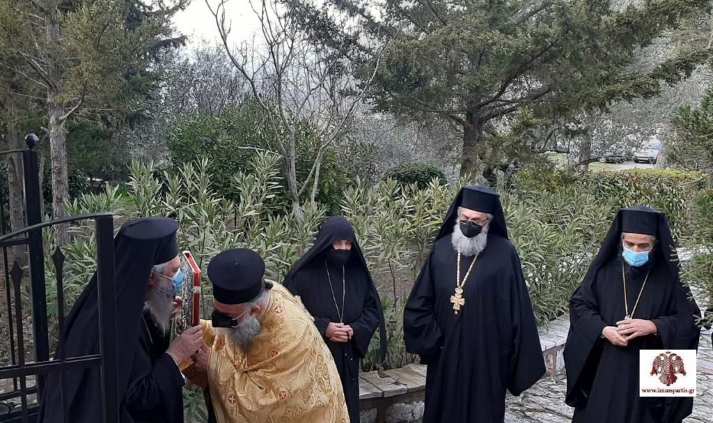 Πανηγύρισε το παρεκκλήσιο στην Ιερά Μονή Μπούρα