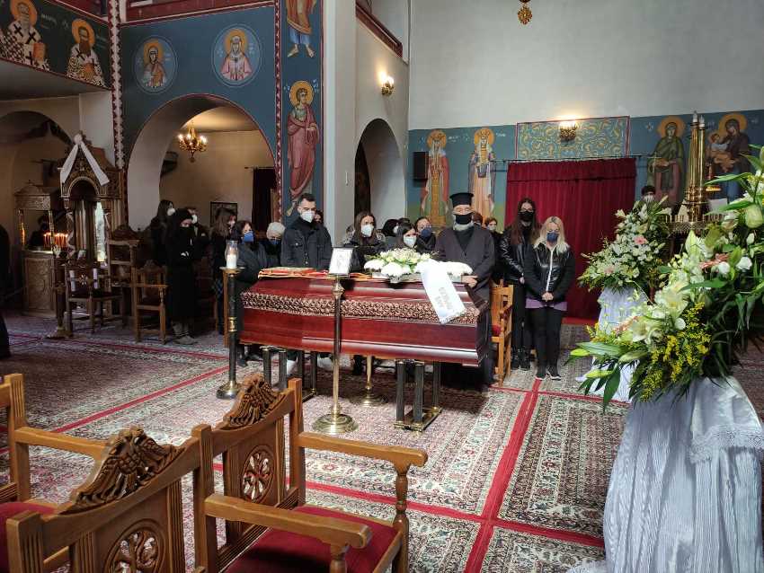 Η Εξόδιος Ακολουθία του μακριστού Πρεσβυτέρου Γεωργίου Μπρίνια