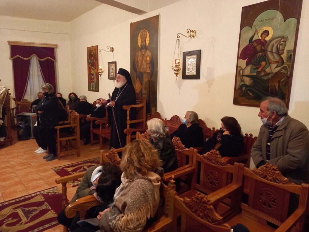 Μεγάλο Απόδειπνο σε ειδικά διαμορφωμένη αίθουσα στο Γαλατά