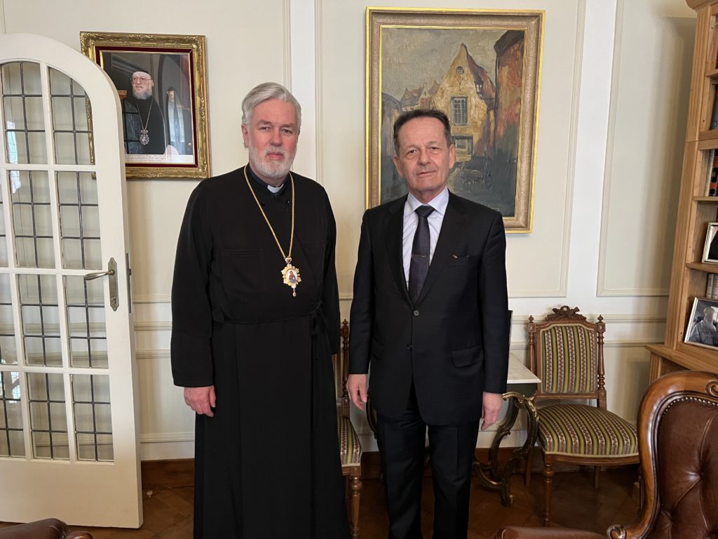 Στον Μητροπολίτη Βελγίου o Πρέσβυς της Ελλάδας στο Λουξεμβούργο