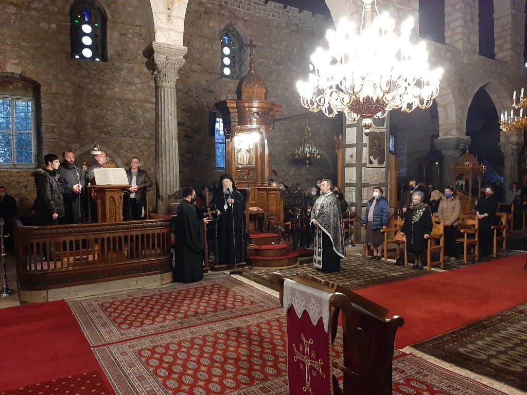 Ο Α’ Κατανυκτικός Εσπερινός στην Χαλκίδα