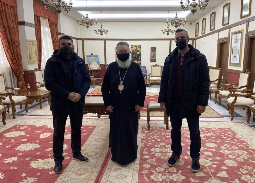 Επίσκεψη του νέου Δ.Σ. της Ένωσης Αστυνομικών Υπαλλήλων Ευβοίας στον Μητροπολίτη Χαλκίδος