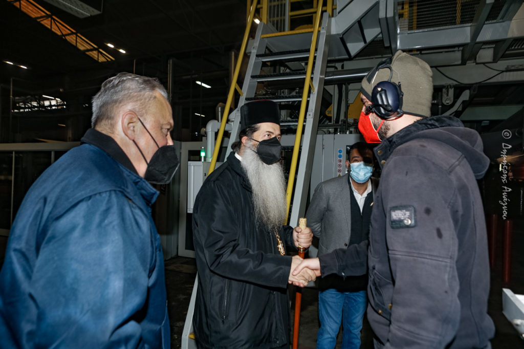 Φθιώτιδος: «Χάρηκα που είδα τέτοιο χαμόγελο στα πρόσωπα 320 εργαζομένων»