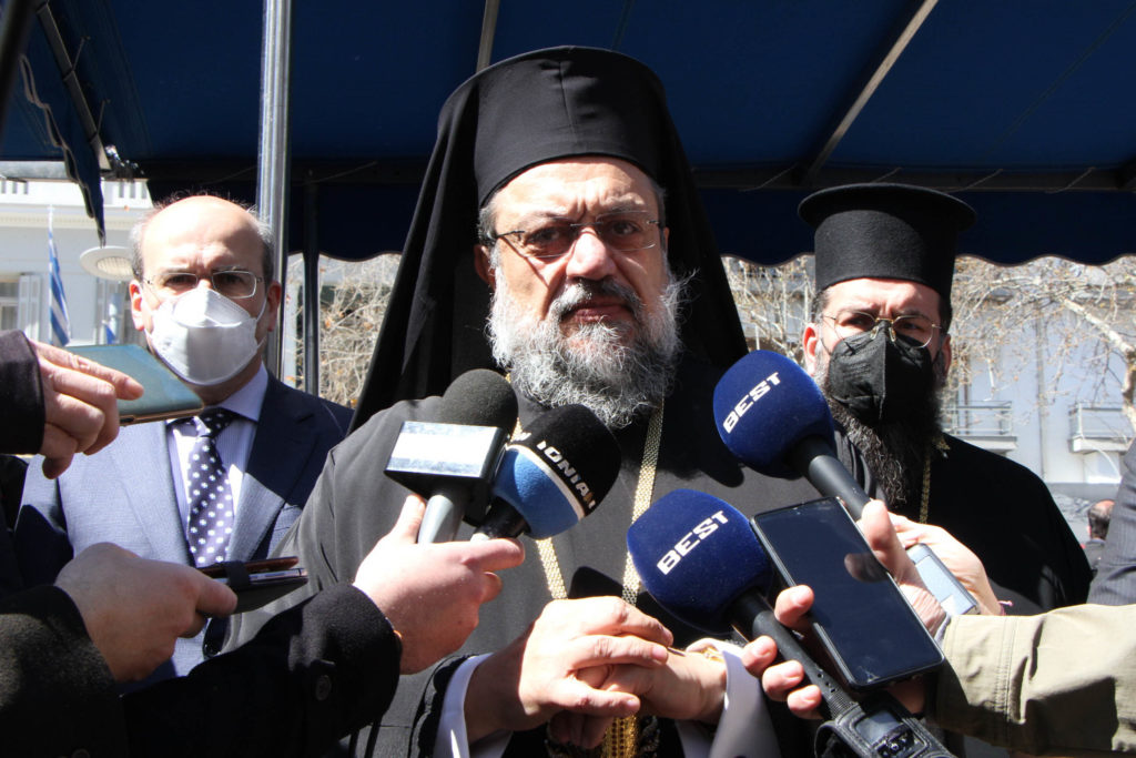 Με ευχές στο λαό της Ουκρανίας η 25η Μαρτίου στην Καλαμάτα