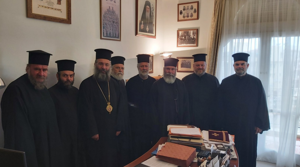Επίσκεψη του Συνδέσμου Εφημερίων της Αρχιεπισκοπής Κρήτης στον νέο Μητροπολίτη Ρεθύμνης