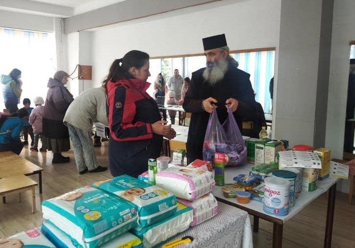 Daruri pentru refugiați din partea Episcopiei de Bălți