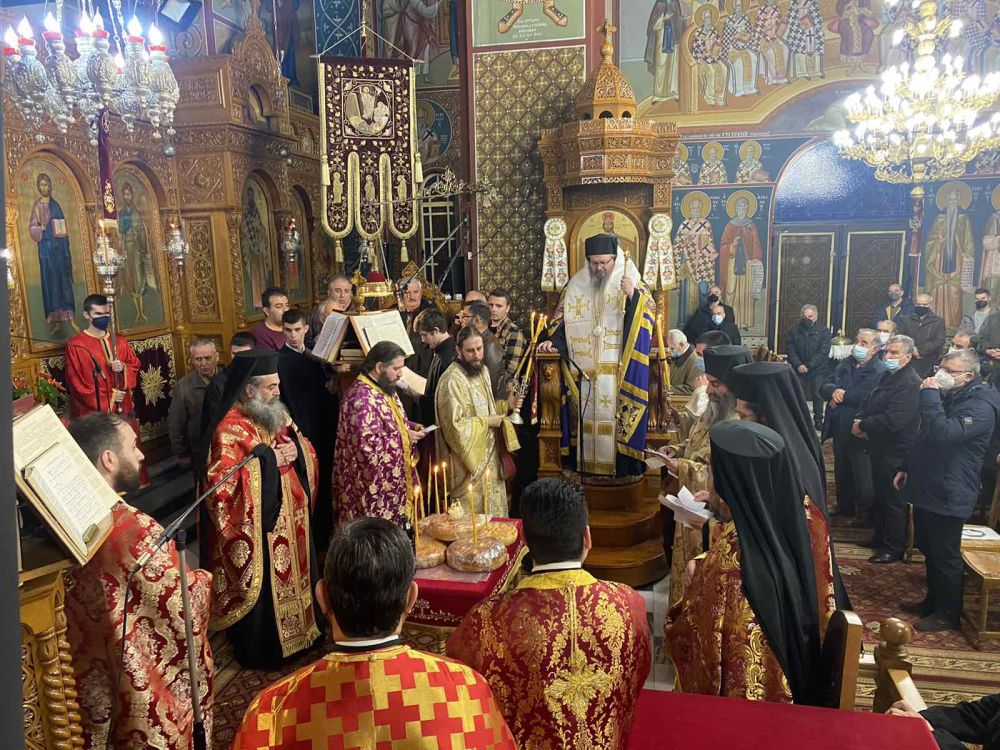 Ο Εσπερινός των Αγίων Τεσσαράκοντα Μαρτύρων Λαρίσης