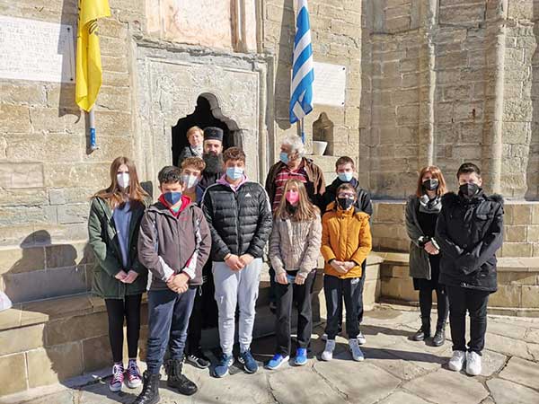 Αγιασμός και ομιλία στην Ιερά Μονή Αγίας Τριάδος Βυθού