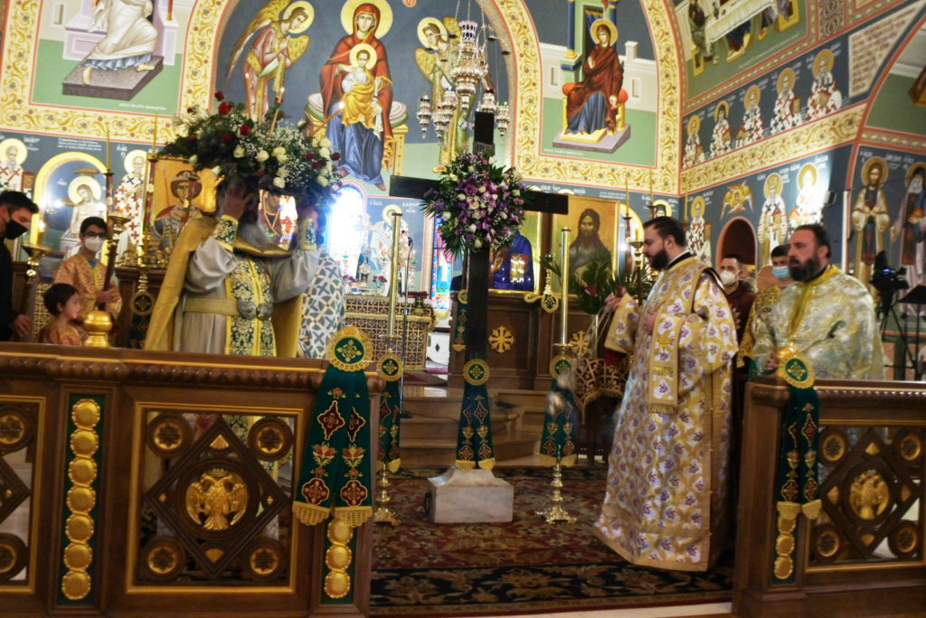 Η Προσκύνηση του Τιμίου Σταυρού στον Ι.Ν. Αγίου Γεωργίου Παπάγου