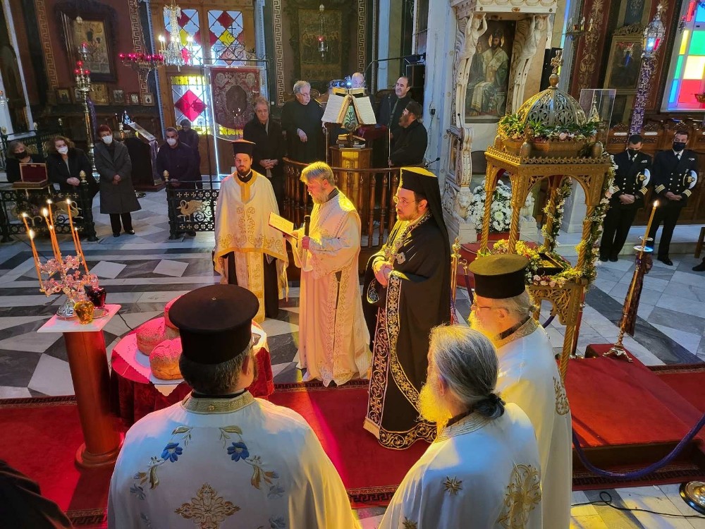 Εορτή της μνήμης του Αγίου Βενεδίκτου στην Ερμούπολη