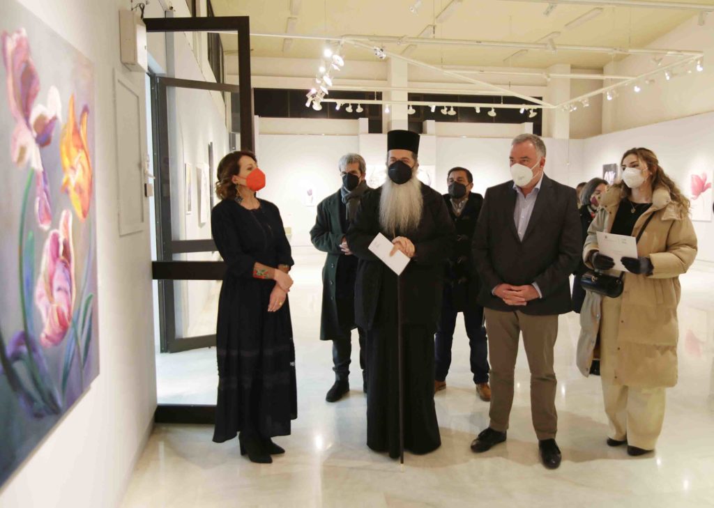 Σε εγκαίνια έκθεσης ζωγραφικής ο Μητροπολίτης Φθιώτιδος