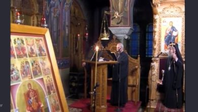 Δύο ακολουθίες των Χαιρετισμών σε Αγρίνιο και Μεσολόγγι