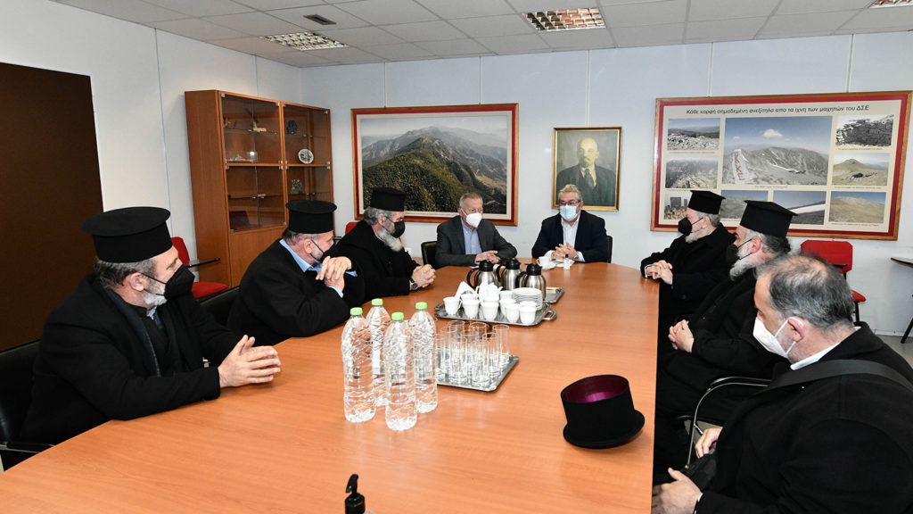 Συνάντηση ΓΓ ΚΚΕ Δ. Κουτσούμπα με αντιπροσωπεία του ΙΣΚΕ