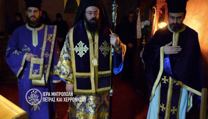 Η πρώτη Προηγιασμένη Θεία Λειτουργία στην Ιερά Μονή Κρεμαστών