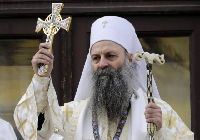 ამ დღეებში განსაკუთრებით ვლოცულობთ უკრაინაში მშვიდობისთვის – სერბეთის პატრიარქი პორფირე