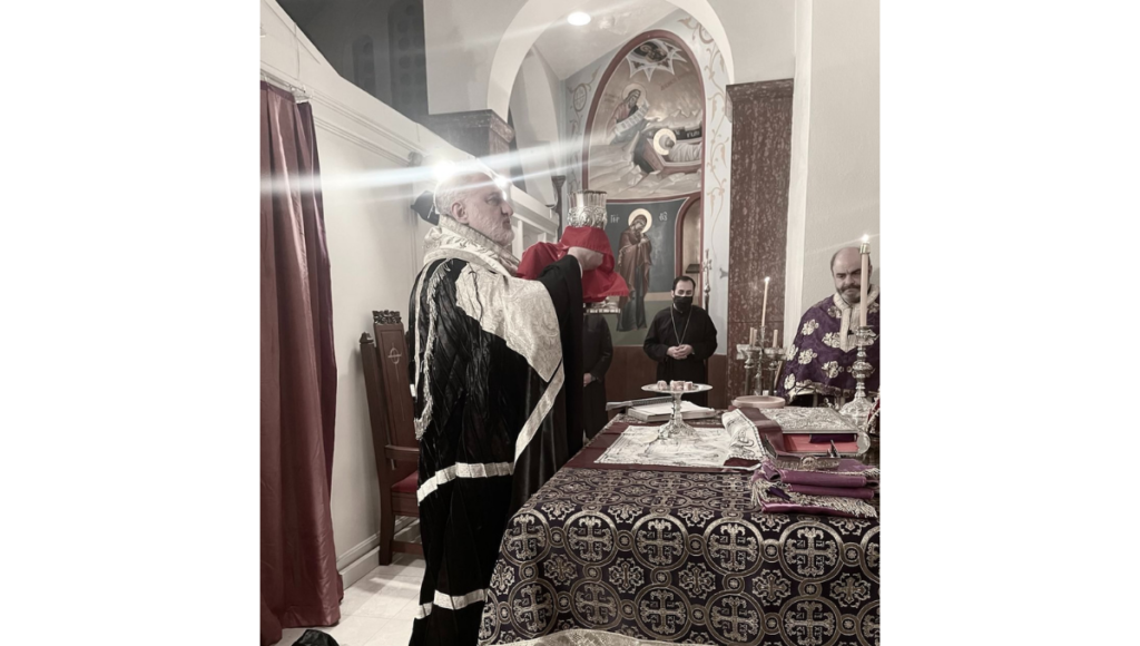His Eminence Archbishop Elpidophoros  Homily at the Pre-Sanctified Liturgy