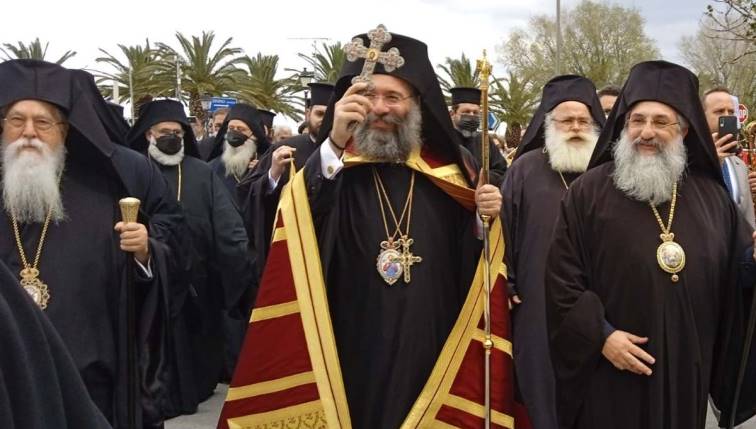 Η Ενθρόνιση του νέου Μητροπολίτη Ρεθύμνης Προδρόμου