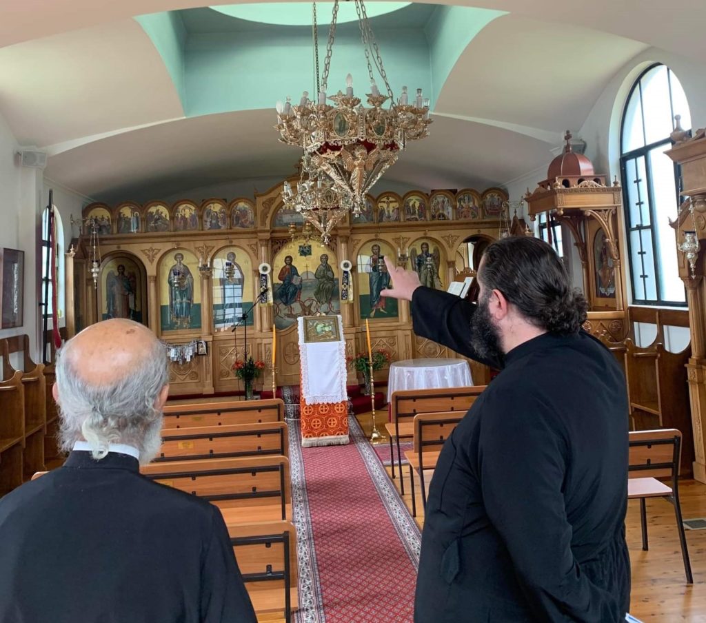 Nέα Νότια Ουαλία: Επιθεώρηση ζημιών στον Άγιο Παντελεήμονα του Goulburn