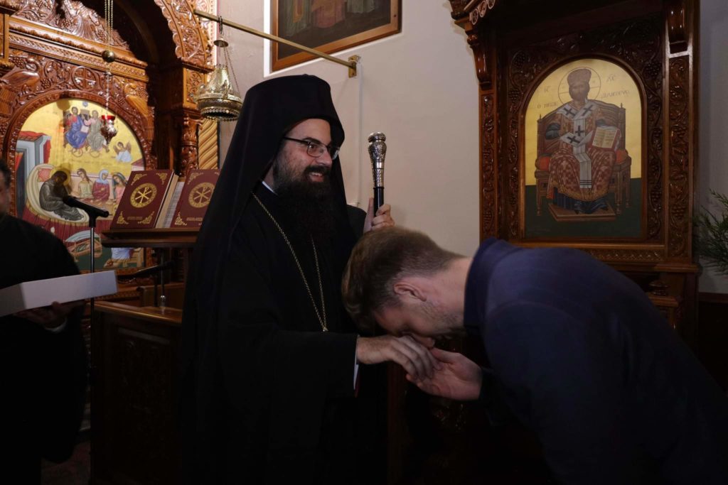 Εσπερινός της Συγχωρήσεως στην Ιερά Μονή Άξιον Εστί Νορθ-Κόουτ Βικτώριας