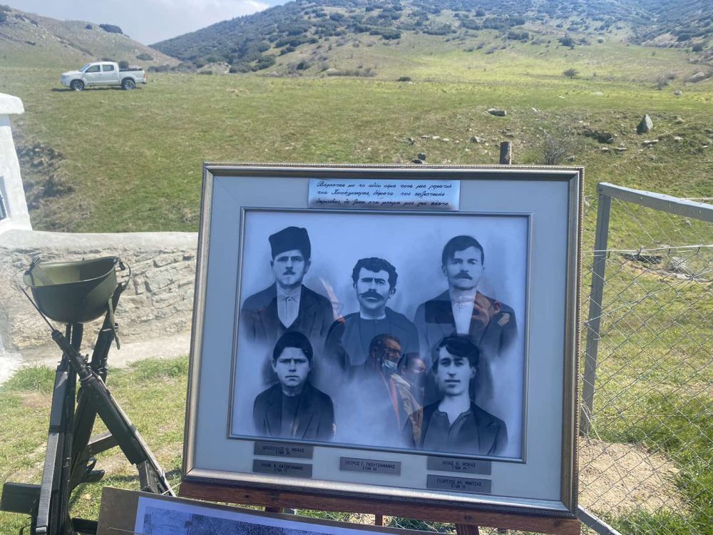 Τρισάγιο σε Μνημείο Εκτελεσθέντων στην Αμφιθέα