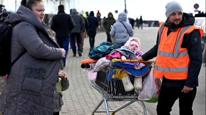 Υποδοχή Ελλήνων πολιτών από Ουκρανία