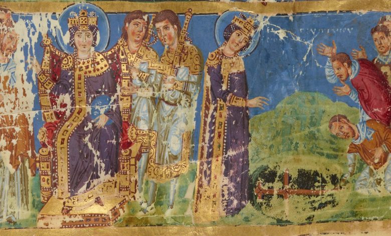 H εύρεση του Τιμίου Σταυρού από την Αγία Ελένη