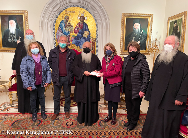 Με 5.000 ευρώ ενίσχυσε το Γηροκομείο Βέροιας η Ιερά Μητρόπολη