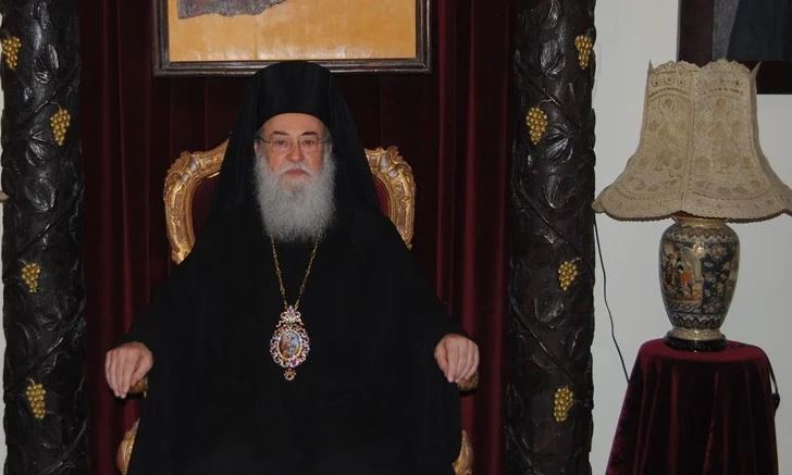 Митрополит Закинфский Дионисий заболел коронавирусом