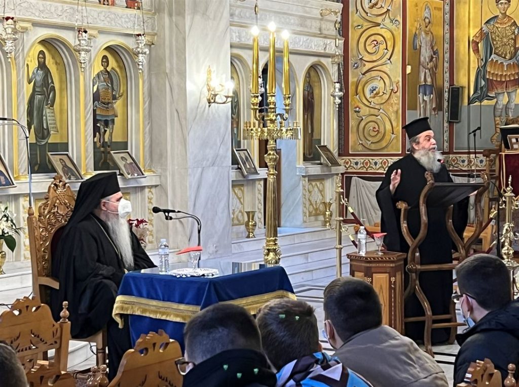 Σύναξη Ιεροπαίδων στην Ιερά Μητρόπολη Καλαμαριάς