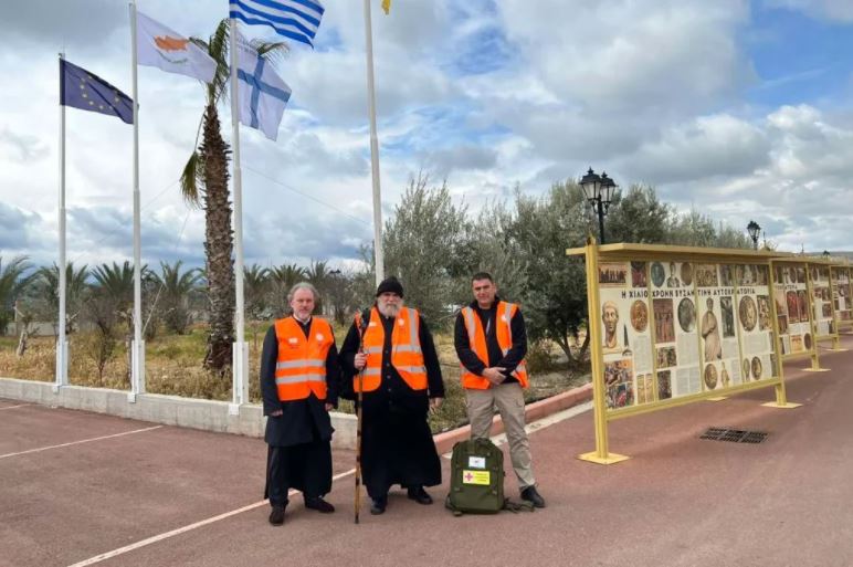 Για τα σύνορα της Ουκρανίας αναχωρεί ο Μητροπολίτης Ταμασού