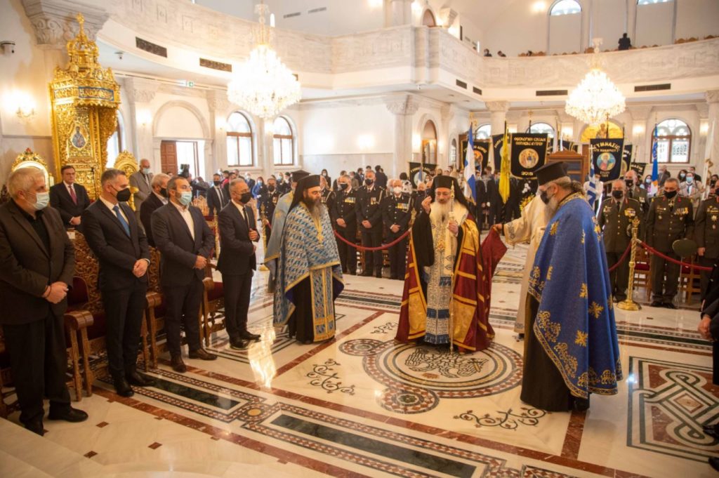 Δοξολογία για την 25η Μαρτίου στον νέο Καθεδρικό Ναό Λευκωσίας