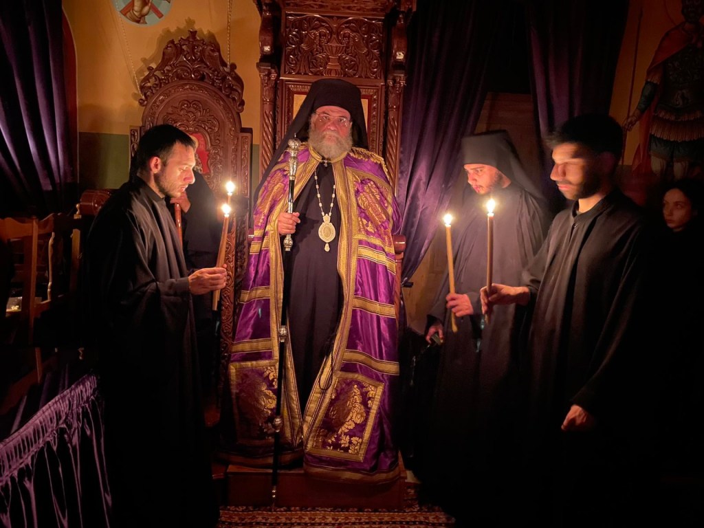 Ο Α’ Κατανυκτικός Εσπερινός στην Ιερά Μονή Παναγίας Παντανάσσης Κοτσιάτη