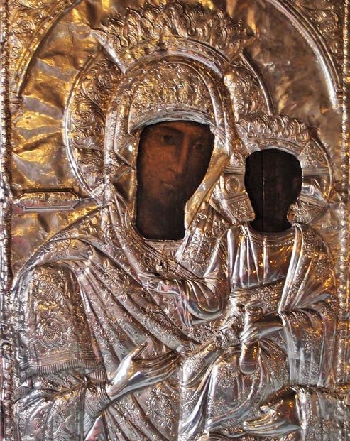 Η Ιερά Θαυματουργός Εικόνα της Παναγίας Βουρλιώτισσας στο Βόλο
