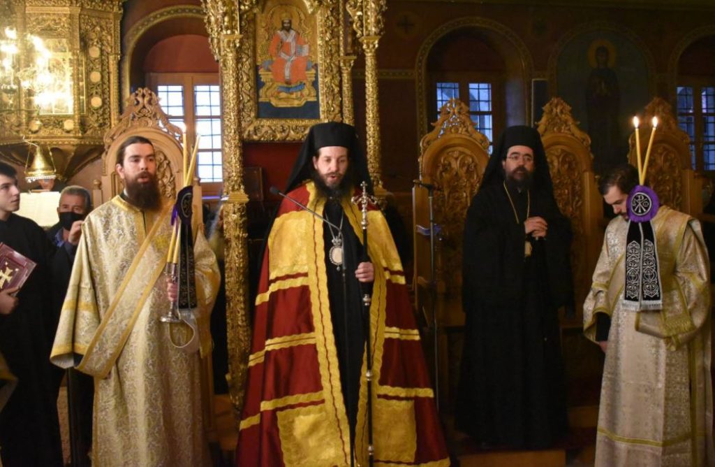 Ο Μητροπολίτης Σιατίστης στον Β’ Κατανυκτικό Εσπερινό στην Καστοριά