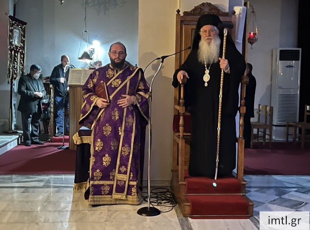 Προηγιασμένη Θεία Λειτουργία στον Άγιο Ρηγίνο Λεβαδείας