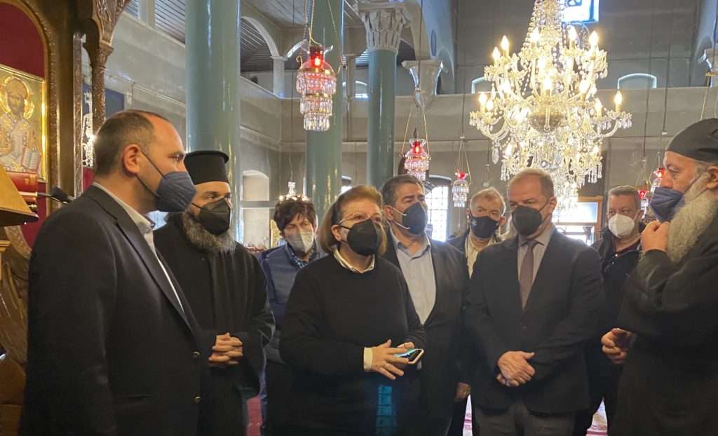 Η Λίνα Μενδώνη για το έργο αποκατάστασης της Παλαιάς Μητρόπολης στα Γιαννιτσά