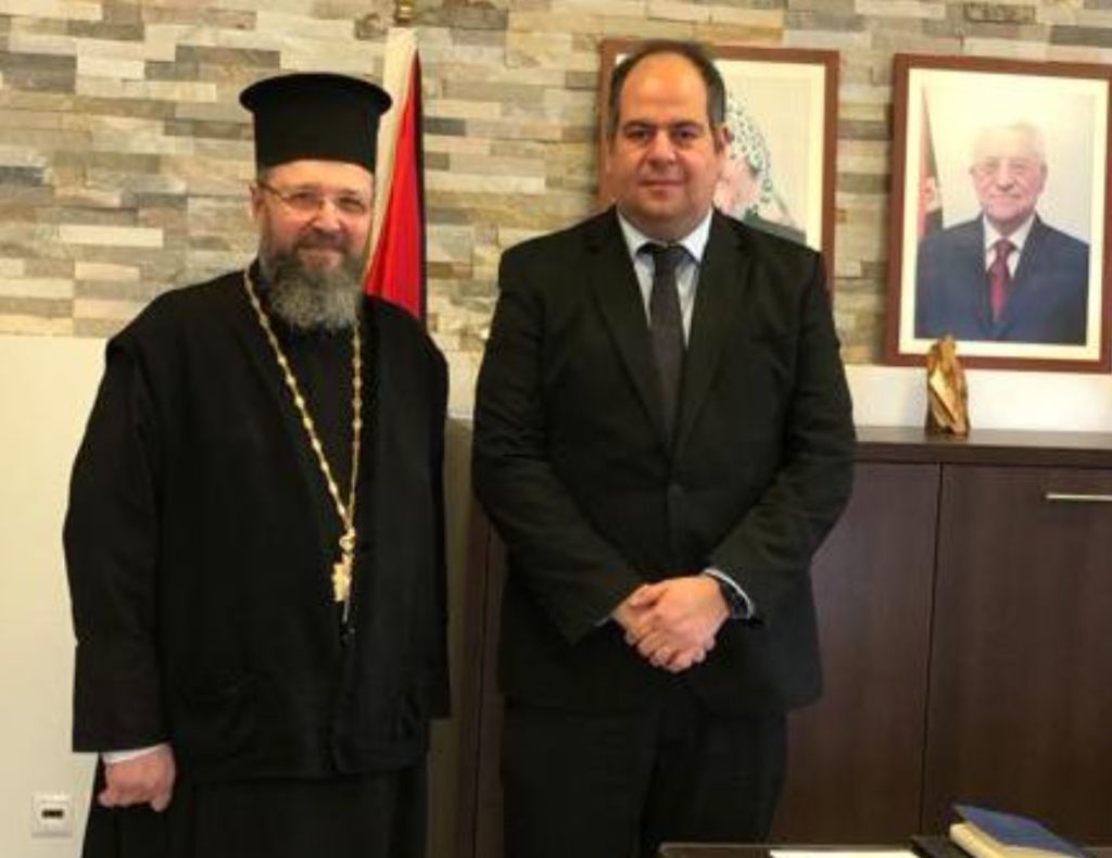 Συνεργασία για τον θρησκευτικό τουρισμό με την Παλαιστίνη