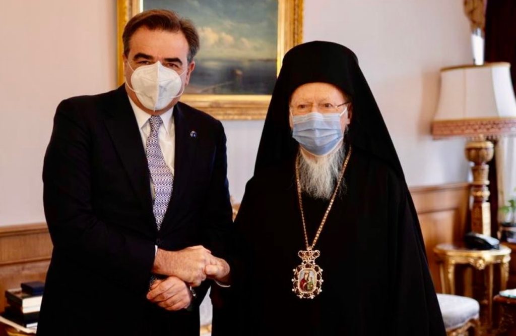 Ο Αντιπρόεδρος της Ευρωπαϊκής Επιτροπής στο Φανάρι