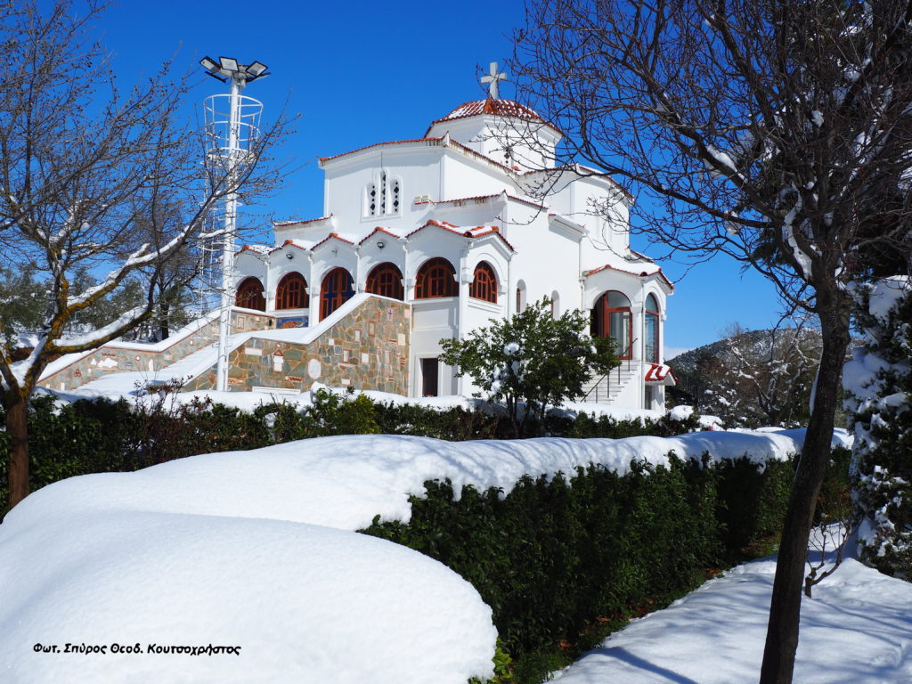 Στιγμιότυπα από το πέρασμα της κακοκαιρίας “Φίλιππος” από την Ι.Μ. Αγ. Νηπίων Οινόης