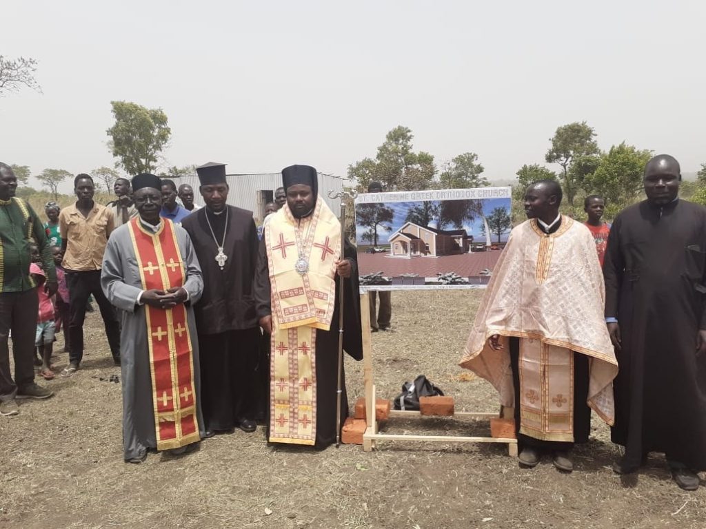 Foundation stone laid for another Orthodox church in Uganda