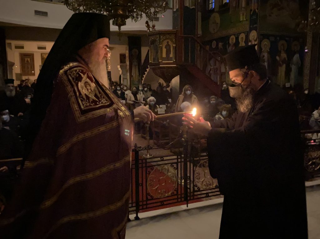 Ο Εσπερινός της Συγχωρήσεως στην Καλαμαριά