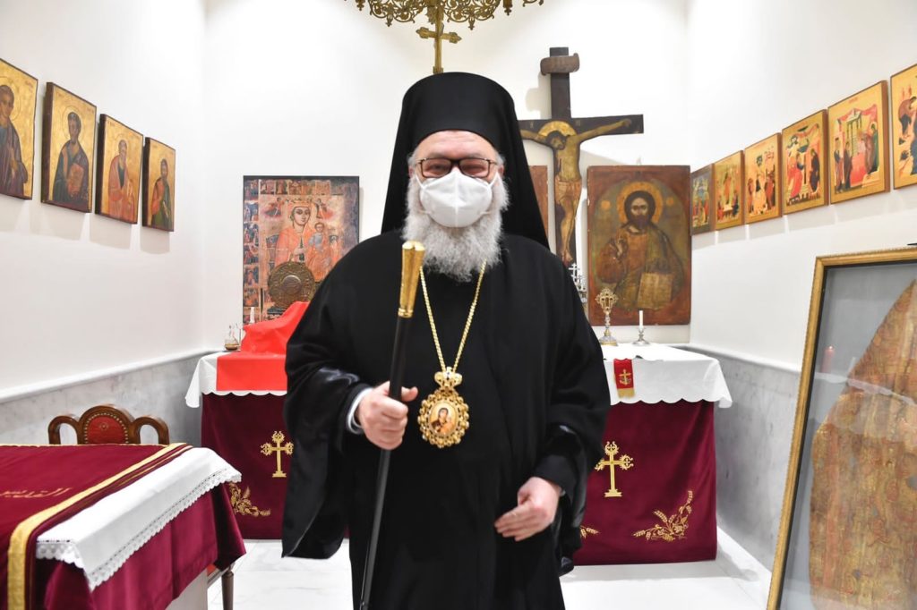 Patriarch of Antioch John X visits Holy Metropolis of Beirut