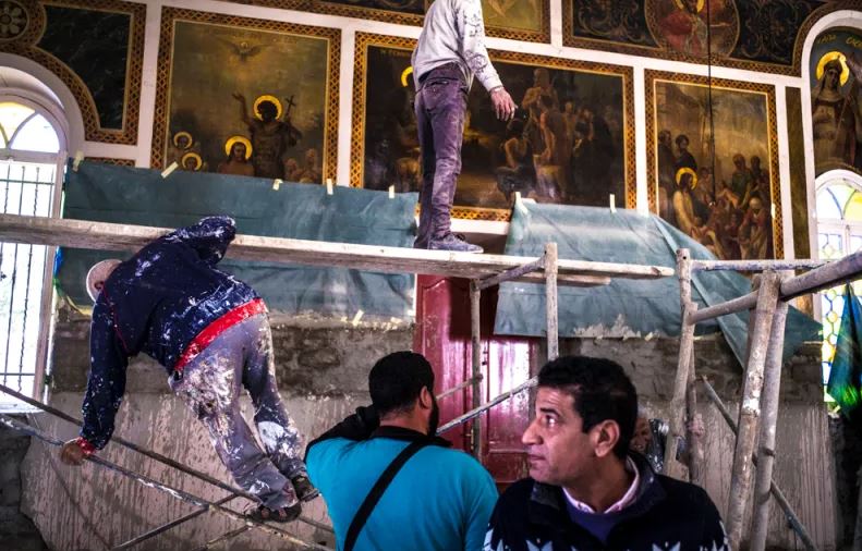 Ξεκίνησε η ανακαίνιση του Αγίου Δημητρίου στο Ζεϊτούν