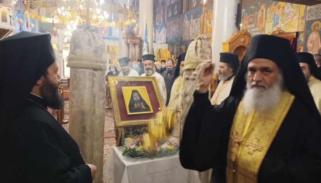 Στη Νέα Ιωνία το Ιερό Λείψανο του Οσίου Ιερωνύμου από την Ιερά Μονή Σίμωνος Πέτρας