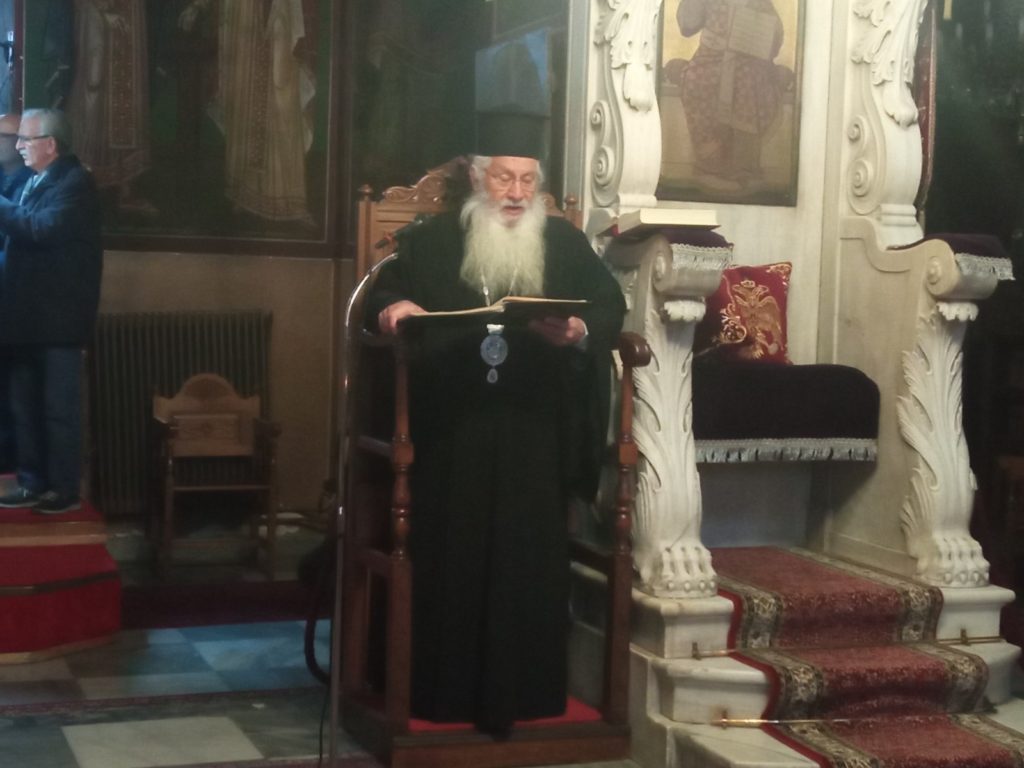 Για τους Αγίους Τεσσαράκοντα Μάρτυρες μίλησε ο Μητροπολίτης Θηβών