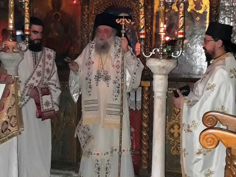 Δέηση για την Ουκρανία τελέστηκε στη Μονή Φανερωμένης Νάξου