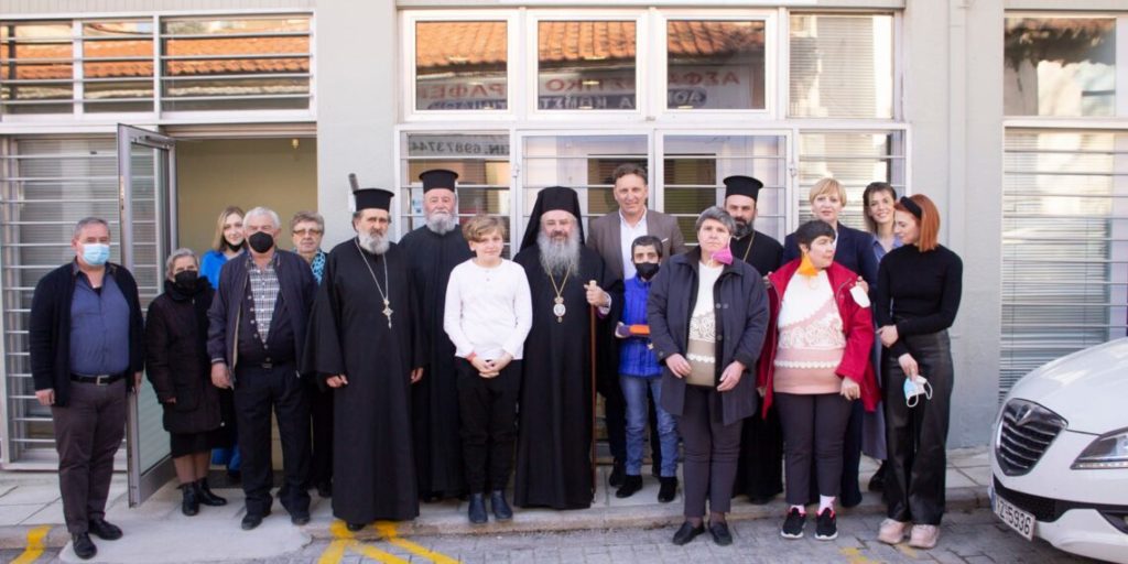 Ακολουθία του Αγιασμού στα εγκαίνια του Κ.Δ.Α.Π. ΑΜΕΑ Σοχού