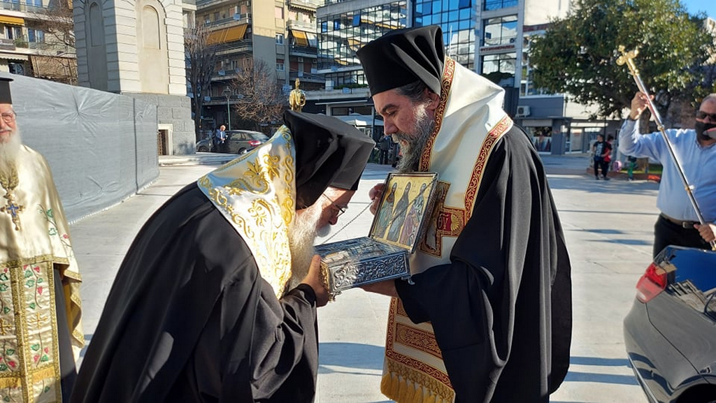 Τίμιο Ξύλο και Ιερά Λείψανα στον Ιερό Μητροπολιτικό Ναό Βόλου