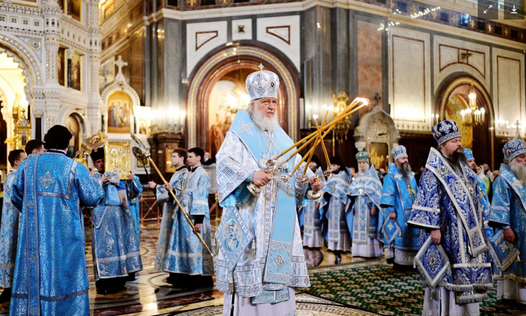 Патриаршая проповедь в праздник Благовещения Пресвятой Богородицы после Литургии в Храме Христа Спасителя