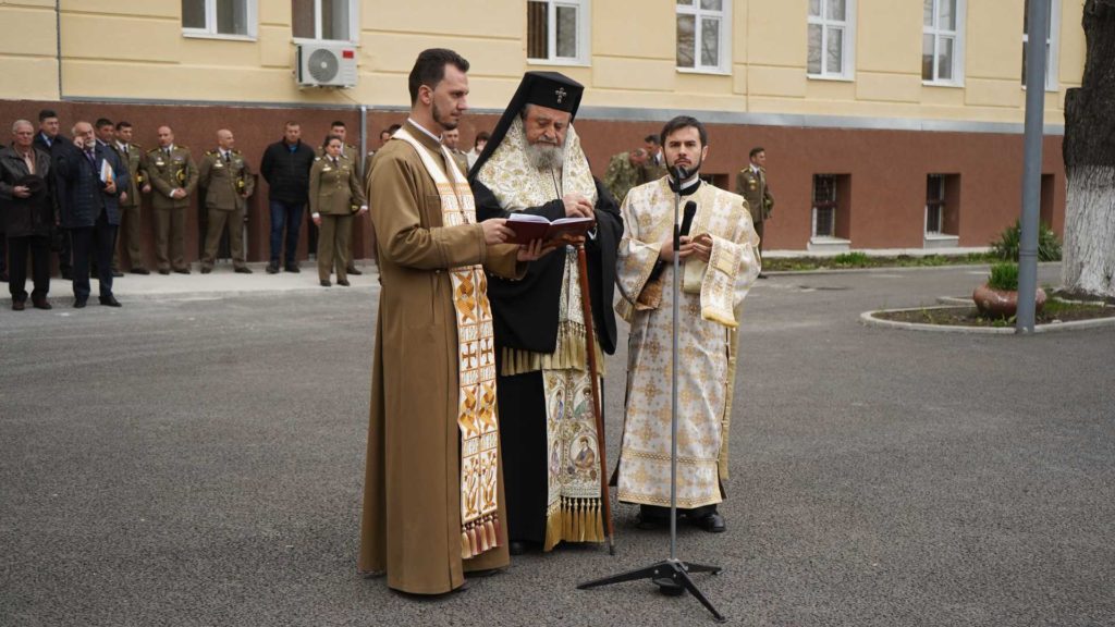 Slujbă de mulțumire la 141 de ani de la înfiinţarea Şcolii Speciale de Artilerie şi Geniu a României